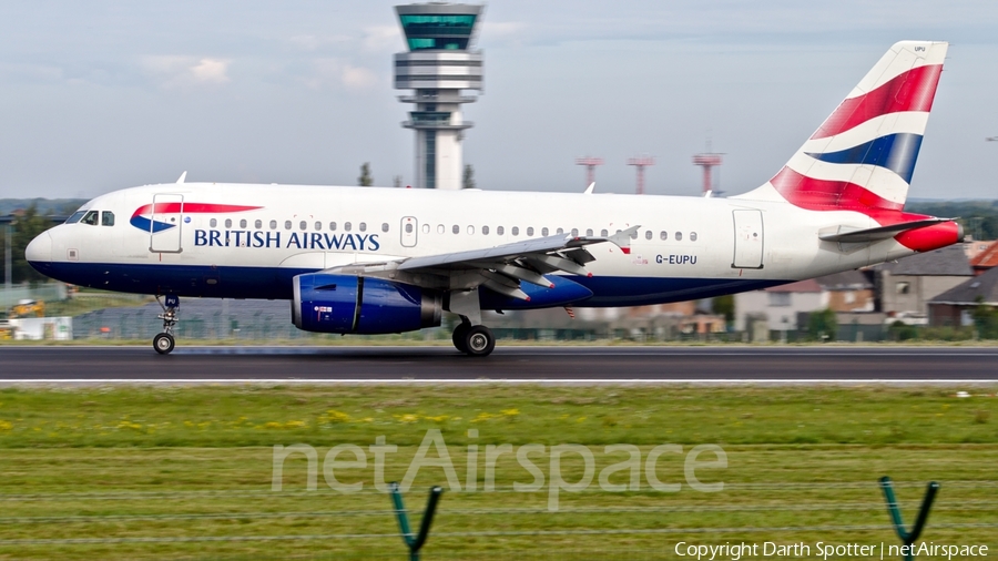 British Airways Airbus A319-131 (G-EUPU) | Photo 200666