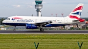 British Airways Airbus A319-131 (G-EUPU) at  Brussels - International, Belgium