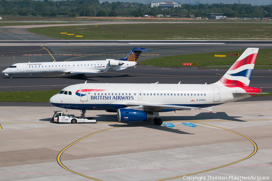 British Airways Airbus A319-131 (G-EUPU) | Photo 63084