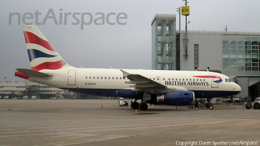 British Airways Airbus A319-131 (G-EUPU) | Photo 138422