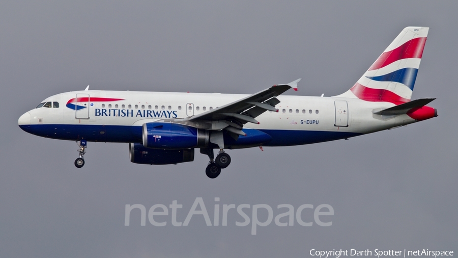British Airways Airbus A319-131 (G-EUPU) | Photo 201128