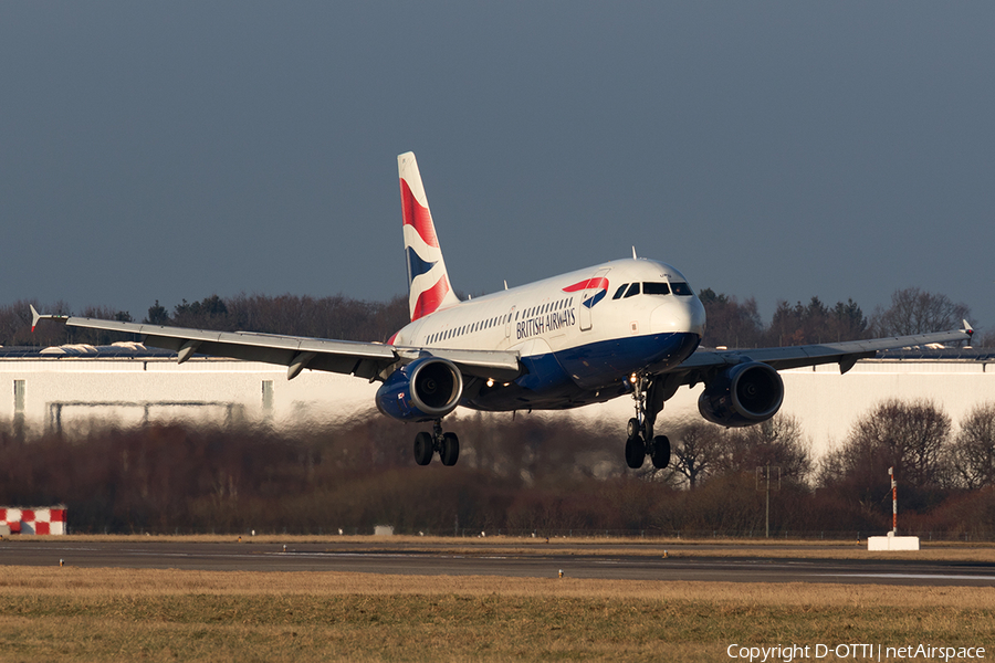 British Airways Airbus A319-131 (G-EUPU) | Photo 142060