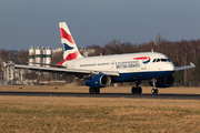 British Airways Airbus A319-131 (G-EUPU) at  Hamburg - Fuhlsbuettel (Helmut Schmidt), Germany