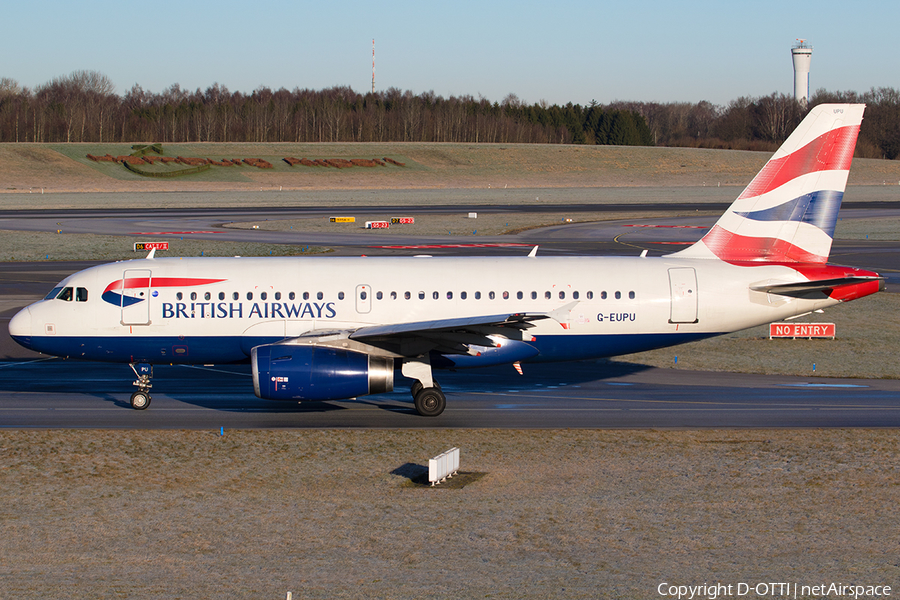 British Airways Airbus A319-131 (G-EUPU) | Photo 209409