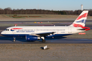 British Airways Airbus A319-131 (G-EUPU) at  Hamburg - Fuhlsbuettel (Helmut Schmidt), Germany