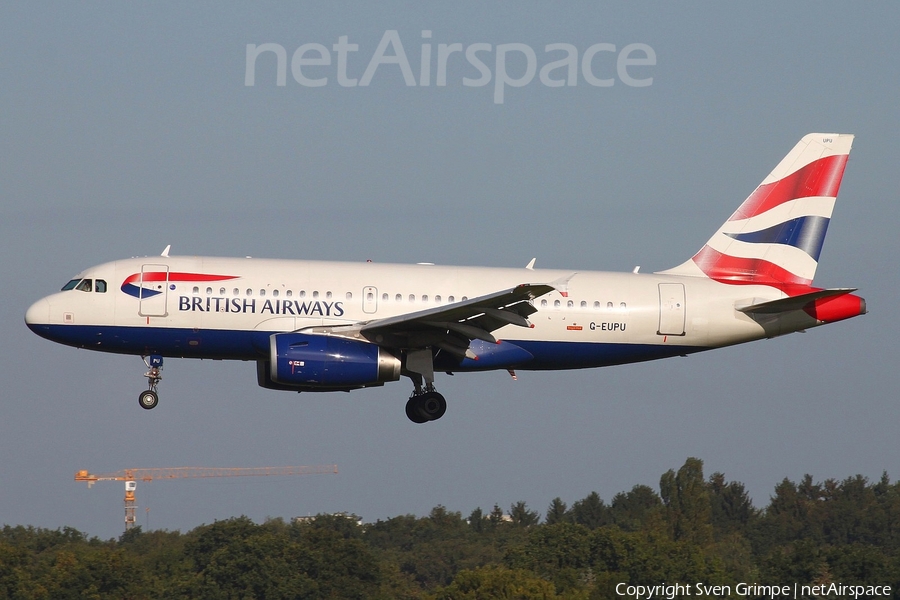 British Airways Airbus A319-131 (G-EUPU) | Photo 22341