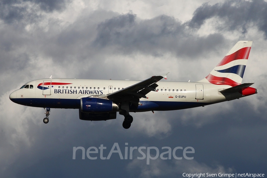 British Airways Airbus A319-131 (G-EUPU) | Photo 22713