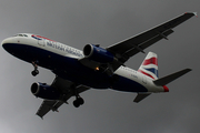 British Airways Airbus A319-131 (G-EUPU) at  London - Heathrow, United Kingdom