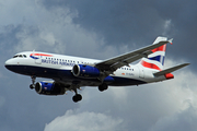 British Airways Airbus A319-131 (G-EUPU) at  London - Heathrow, United Kingdom