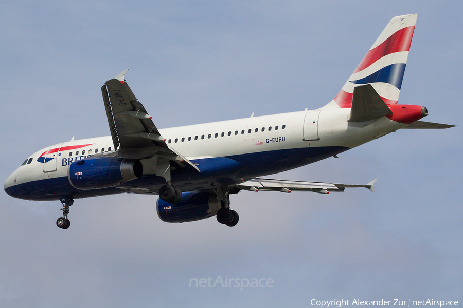 British Airways Airbus A319-131 (G-EUPU) | Photo 491364