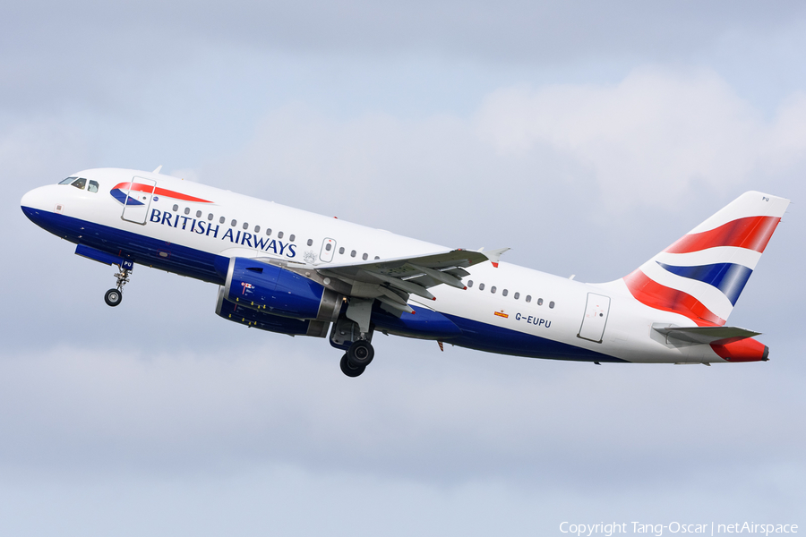 British Airways Airbus A319-131 (G-EUPU) | Photo 469247