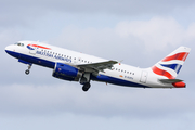 British Airways Airbus A319-131 (G-EUPU) at  Manchester - International (Ringway), United Kingdom