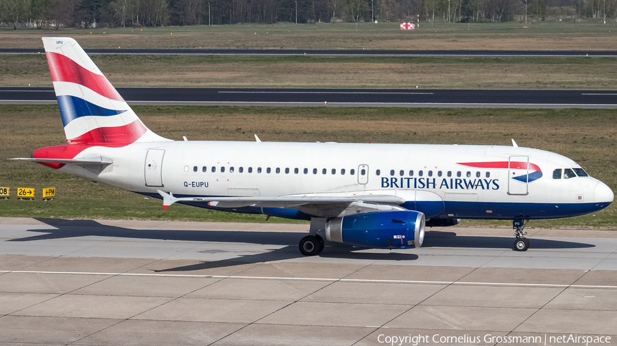 British Airways Airbus A319-131 (G-EUPU) | Photo 439086