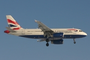 British Airways Airbus A319-131 (G-EUPU) at  Zurich - Kloten, Switzerland