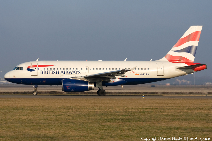 British Airways Airbus A319-131 (G-EUPV) | Photo 555035