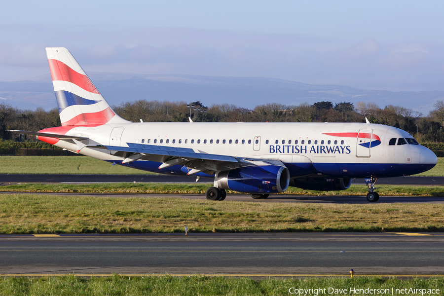 British Airways Airbus A319-131 (G-EUPV) | Photo 148538