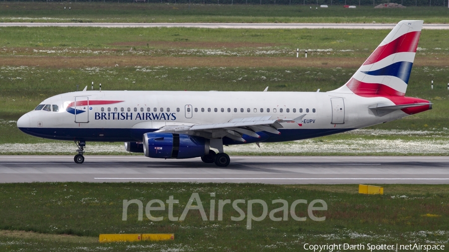 British Airways Airbus A319-131 (G-EUPV) | Photo 235429