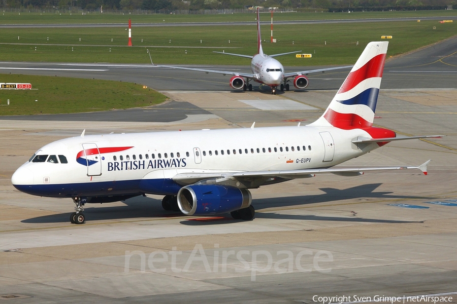 British Airways Airbus A319-131 (G-EUPV) | Photo 16630