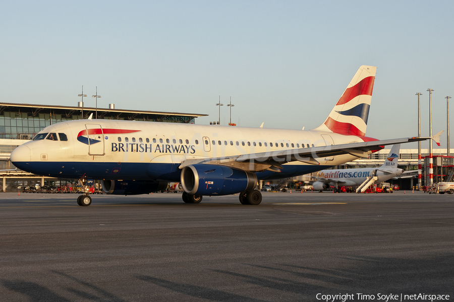 British Airways Airbus A319-131 (G-EUPV) | Photo 236794