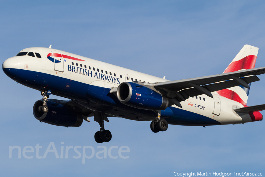 British Airways Airbus A319-131 (G-EUPV) | Photo 130924