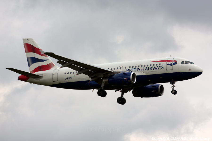 British Airways Airbus A319-131 (G-EUPV) | Photo 61696