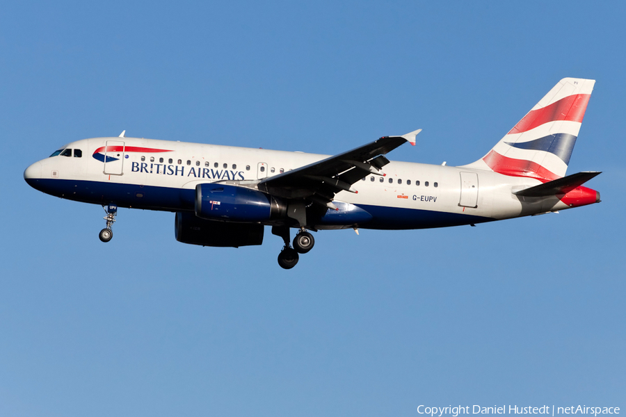 British Airways Airbus A319-131 (G-EUPV) | Photo 656745