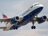 British Airways Airbus A319-131 (G-EUPV) at  Manchester - International (Ringway), United Kingdom