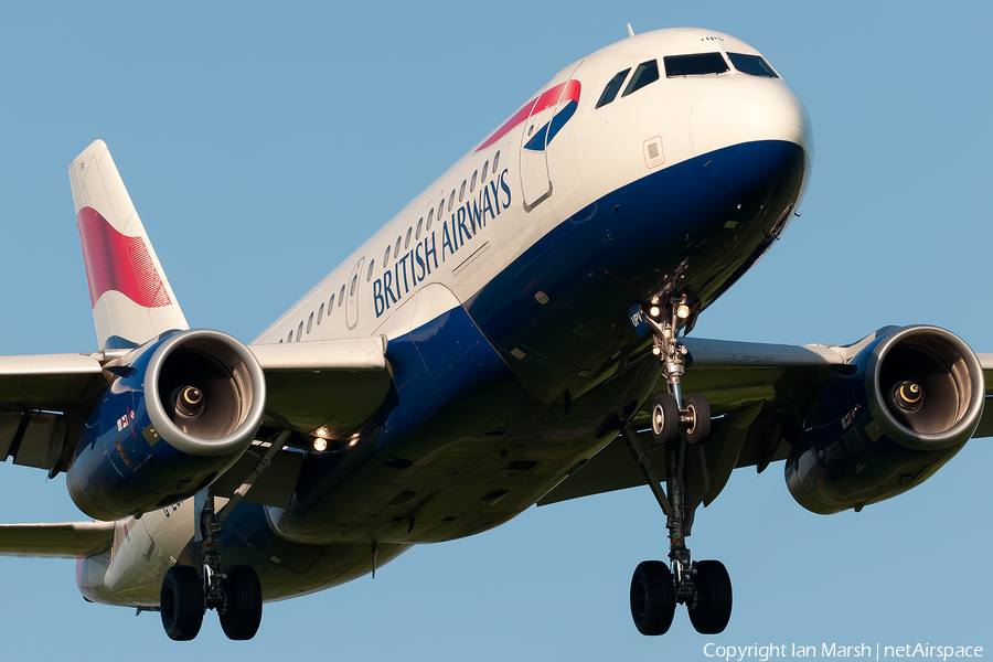 British Airways Airbus A319-131 (G-EUPV) | Photo 8918