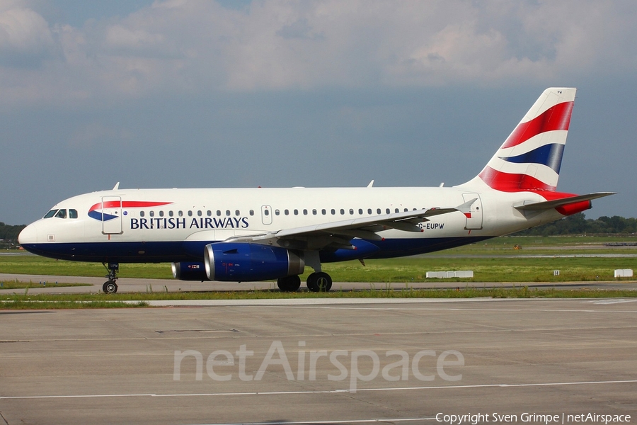 British Airways Airbus A319-131 (G-EUPW) | Photo 30667