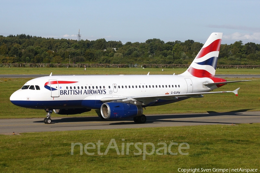 British Airways Airbus A319-131 (G-EUPW) | Photo 92841