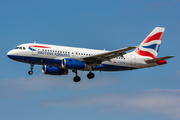 British Airways Airbus A319-131 (G-EUPW) at  Hamburg - Fuhlsbuettel (Helmut Schmidt), Germany