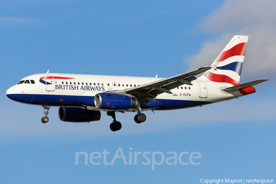 British Airways Airbus A319-131 (G-EUPW) | Photo 217401