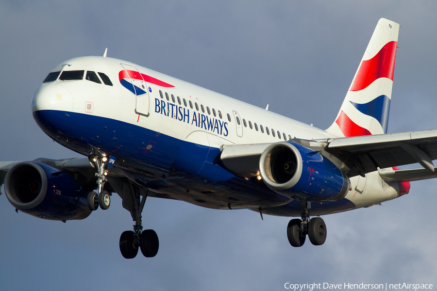 British Airways Airbus A319-131 (G-EUPW) | Photo 3436