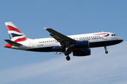 British Airways Airbus A319-131 (G-EUPW) at  London - Heathrow, United Kingdom