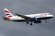 British Airways Airbus A319-131 (G-EUPW) at  London - Heathrow, United Kingdom