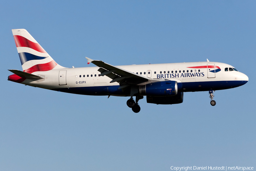 British Airways Airbus A319-131 (G-EUPX) | Photo 641055
