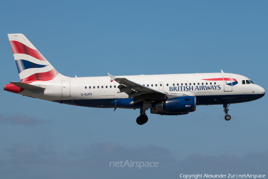 British Airways Airbus A319-131 (G-EUPX) | Photo 162392