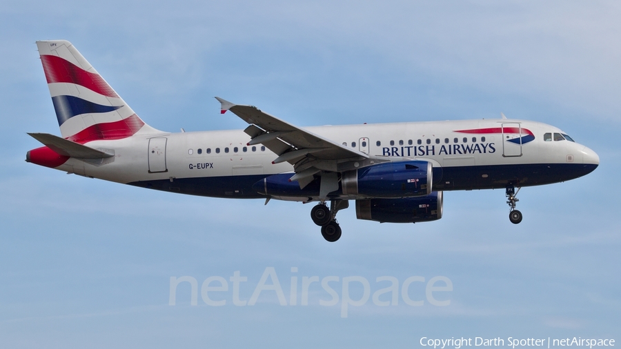 British Airways Airbus A319-131 (G-EUPX) | Photo 236149