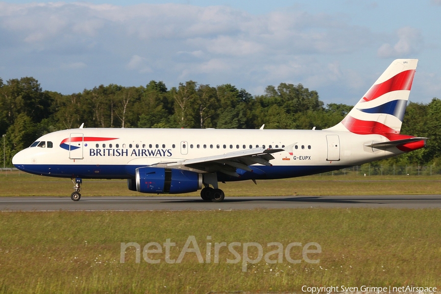 British Airways Airbus A319-131 (G-EUPX) | Photo 42162