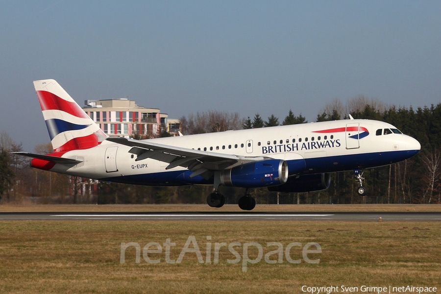 British Airways Airbus A319-131 (G-EUPX) | Photo 42535