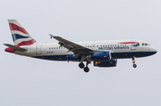 British Airways Airbus A319-131 (G-EUPX) at  Hamburg - Fuhlsbuettel (Helmut Schmidt), Germany