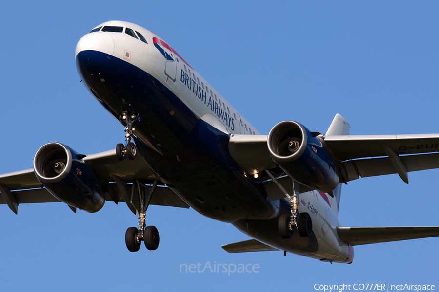 British Airways Airbus A319-131 (G-EUPX) | Photo 82001
