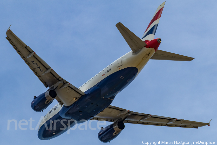 British Airways Airbus A319-131 (G-EUPX) | Photo 288133
