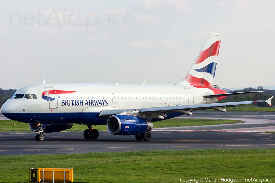 British Airways Airbus A319-131 (G-EUPX) | Photo 45271