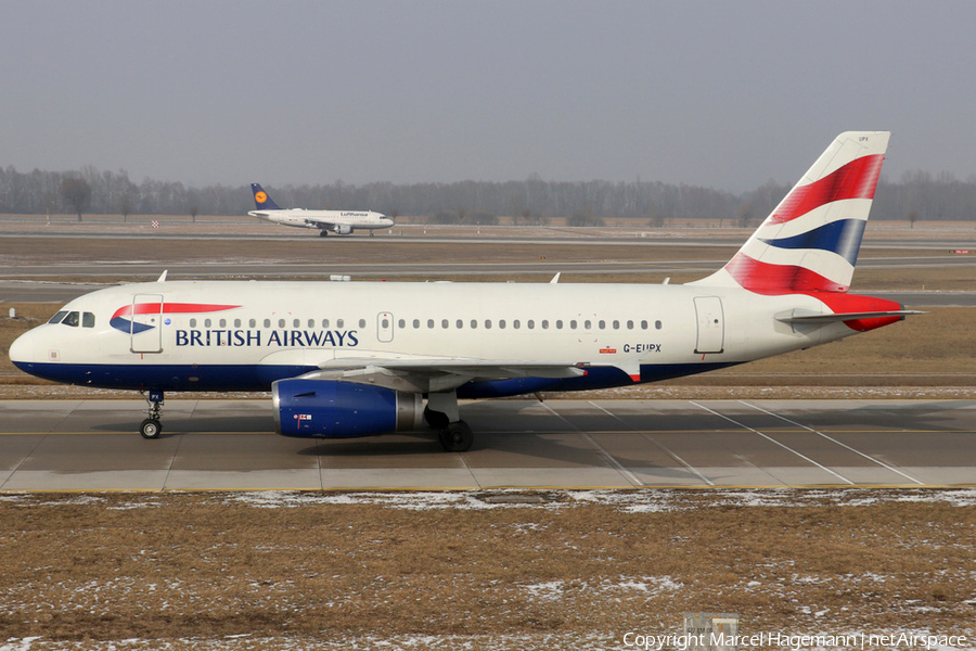 British Airways Airbus A319-131 (G-EUPX) | Photo 226162
