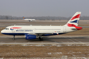British Airways Airbus A319-131 (G-EUPX) at  Munich, Germany