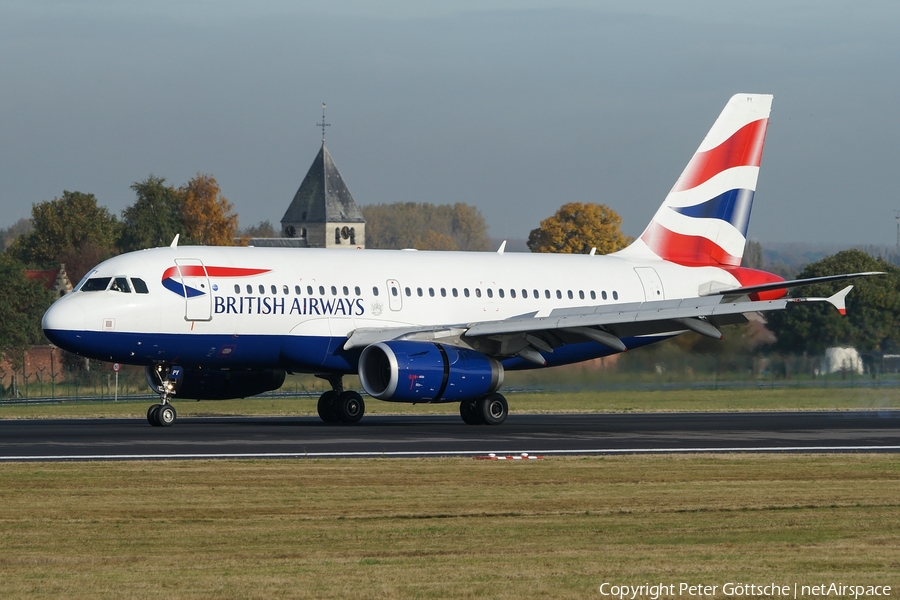 British Airways Airbus A319-131 (G-EUPY) | Photo 129874