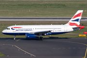 British Airways Airbus A319-131 (G-EUPY) at  Dusseldorf - International, Germany