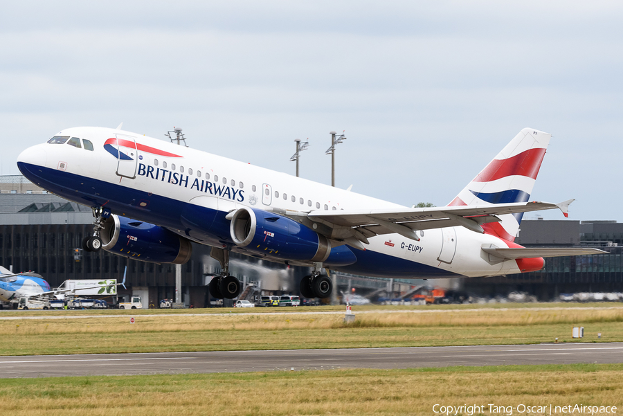 British Airways Airbus A319-131 (G-EUPY) | Photo 518080