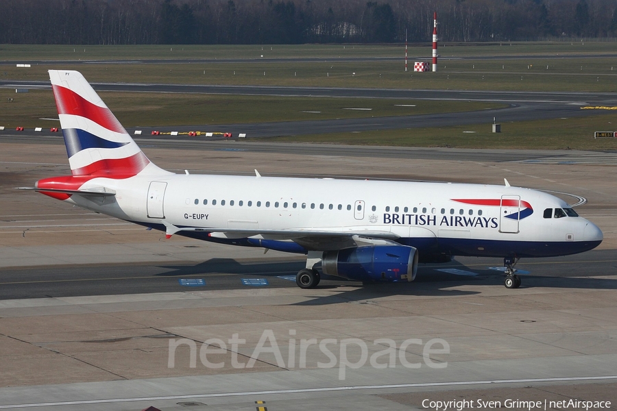 British Airways Airbus A319-131 (G-EUPY) | Photo 101631